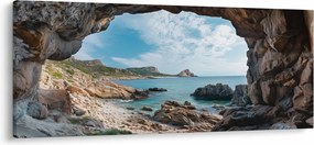 Obraz - Jaskyňa pri mori (120x50 cm)