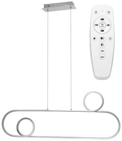 Toolight - LED závesné svietidlo APP810-CP CHROM, strieborná, OSW-09663