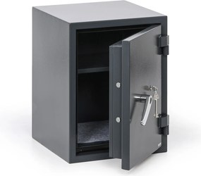 Ohnivzdorný nábytkový trezor s kľúčovým zámkom, trieda S2, 580 x 440 x 435 mm