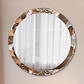 Okrúhle ozdobné zrkadlo Dlaň fi 100 cm