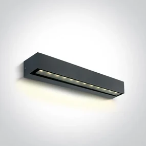 Vonkajšie nástenné svietidlo ONE LIGHT ext. svietidlo 9W 67526A2/AN/W