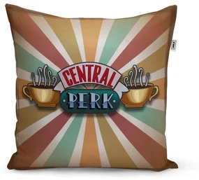 Sablio Vankúš Seriál Priatelia CENTRAL PERK Abstrakcia - 60x60 cm