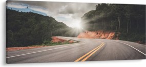 Obraz - Cesta štart (120x50 cm)