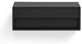 Čierny závesný nočný stolík Platt – Teulat