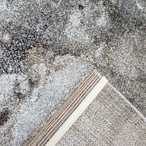 Spoltex, Kusový koberec Universe 841-86 grey/beige, 80x150, šedá, obývacia izba