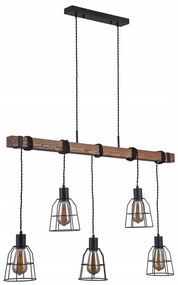 ITALUX PND-4793-5-L - Luster na lanku REDA 5xE27/40W/230V