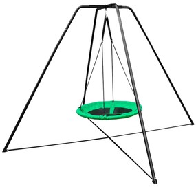 Aga Závesný hojdačkový kruh 100 cm s rámom