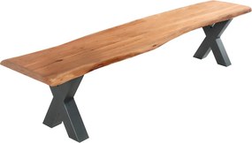 Dizajnová lavica Massive X Honey 200 cm akácia