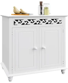 Casaria Komoda JERSEY, 76 x 65 x 35 cm, biela