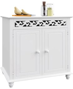 Casaria Komoda JERSEY, 76 x 65 x 35 cm, biela