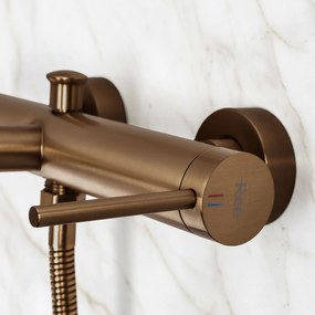 Rea Foss, vaňová batéria s ručnou sprchovou súpravou, medená matná, REA-B6891