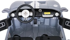Elektrické autíčko Ford GT sivé