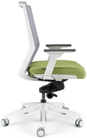 bestuhl -  BESTUHL Kancelárska stolička S27 WHITE zelená