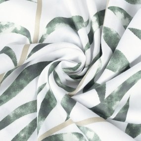 Matex Saténové obliečky Tropické lístie, 140 x 200 cm, 70 x 90 cm
