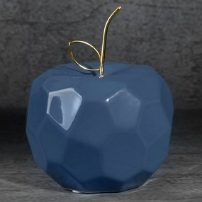 DEKORAČNÁ SOŠKA APPEL 16X16X13 CM NÁMORNÍCKA MODRÁ