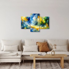 Obraz - Abstraktný slnečný deň (90x60 cm)