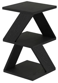 Skladací stôl Albeni Black Drevený