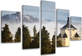 Obraz na stenu 5 dielny SLOVENSKO SK013E50