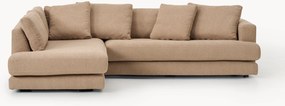 Rohová pohovka z buklé Tribeca (3-miestna)