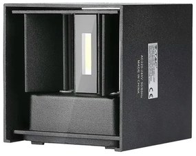 LED Vonkajšie nástenné svietidlo LED/5W/230V 3000K IP65 čierna