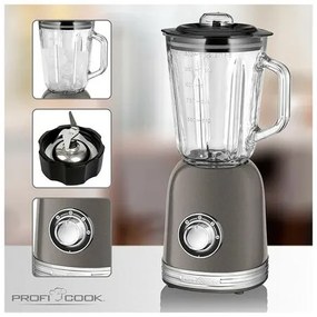 ProfiCook UM 1195 TI stolný mixér, sivá