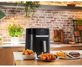 Tefal - Teplovzdušná fritéza 4,2 l EASY FRY&amp;GRILL 2v1 1550W/230V čierna
