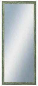DANTIK - Zrkadlo v rámu, rozmer s rámom 50x120 cm z lišty LYON zelená (2706)