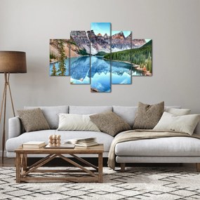 Obraz - Moraine lake (150x105 cm)