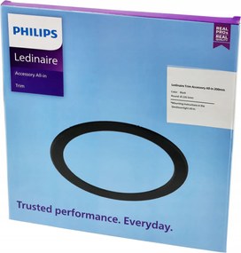 LED zapustený panel - 19w 2000lm 4000k + čierny rám