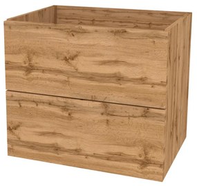Mereo Ponte, kúpeľňová skrinka 61 cm, Multidecor, Dub Wotan, MER-CN290SDWOT