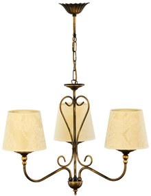 Jupiter 1750 - Luster na reťazi SOFIA 3xE27/60W/230V