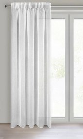 ZÁCLONA NA PÁSKE SONIA 140X270 CM BIELA