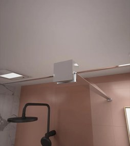 Erga Paris, sprchová zástena Walk-In 150x200 cm, 8mm číre sklo, chrómový profil, ERG-V02-PARIS-150x200-CL-CR