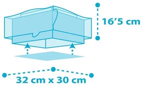 Dalber 63476 - Detské stropné svietidlo BABY SHARK 2xE27/60W/230V