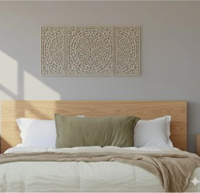 SENTOP | Luxusná drevená mandala na stenu – nástenná dekorácia z dreva| SENTOP HDF0514-B