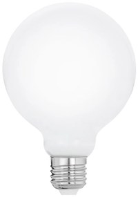 EGLO LED žiarovka, E27, G95, 7W, 806, teplá biela