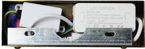 Nástenné LED svietidlo Klimt, 1x LED 8w, 3000-6000k, (40 cm), g