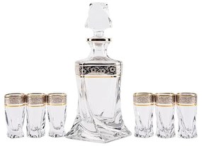 BOHEMIA QUADRO GOLD-PLATINUM SADA NA VODKU 1+6 KS