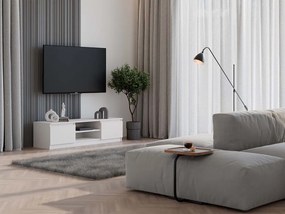 TV skrinka Musecalo 140 (biela matná). Akcia -21%. Vlastná spoľahlivá doprava až k Vám domov. 1132506