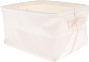 Úložný košík Compactor Cream, 25 × 15 × 20 cm