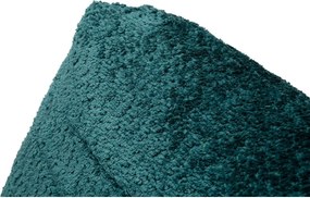 Zelenomodré rozkladacie kreslo z textílie buklé Faster – Mauro Ferretti