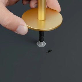 Antracitové kovové LED stmievateľné závesné svietidlo s kovovým tienidlom ø 31 cm Asteria Plus – UMAGE