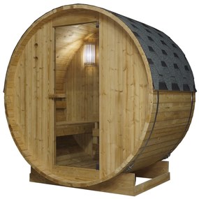 Sanotechnik Sudová fínska vonkajšia sauna TROMSÖ M pre 2 osoby 189x120x191,5cm