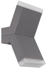 Eglo 96706 - LED Nástenné svietidlo CANTZO 2xLED/4W/230V šedá