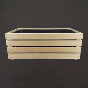 AMADEA Dřevěný designový vyvýšený záhon, 76x43,6x29,5cm