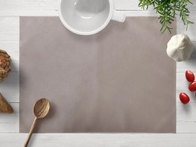 Biante Zamatové prestieranie na stôl Velvet Prémium SVP-015 Latte 35x45 cm