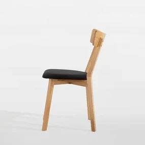 Stolička OSLO II z prírodného dreva