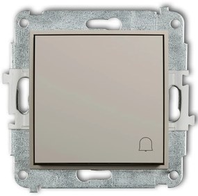 Zvončeka vypínač Mini Taupe