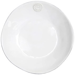 Biely kameninový polievkový tanier Costa Nova Nova, ⌀ 25 cm