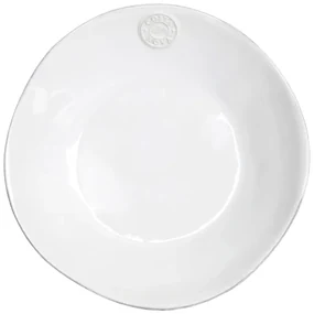 Biely kameninový polievkový tanier Costa Nova Nova, ⌀ 25 cm